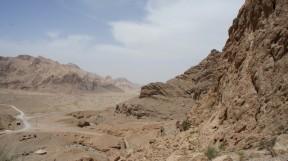 Desert view in Yazd province, Iran